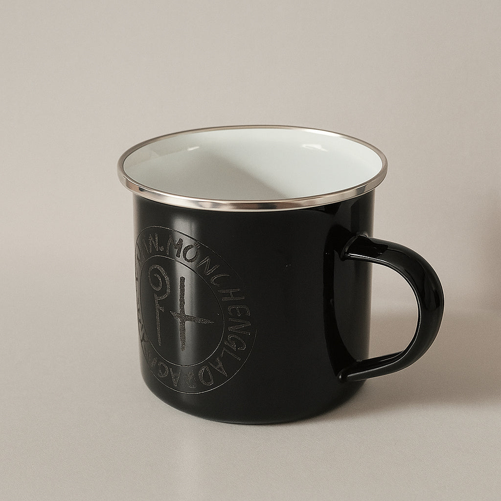 Emaille Mug MG.ACTION.TOWN