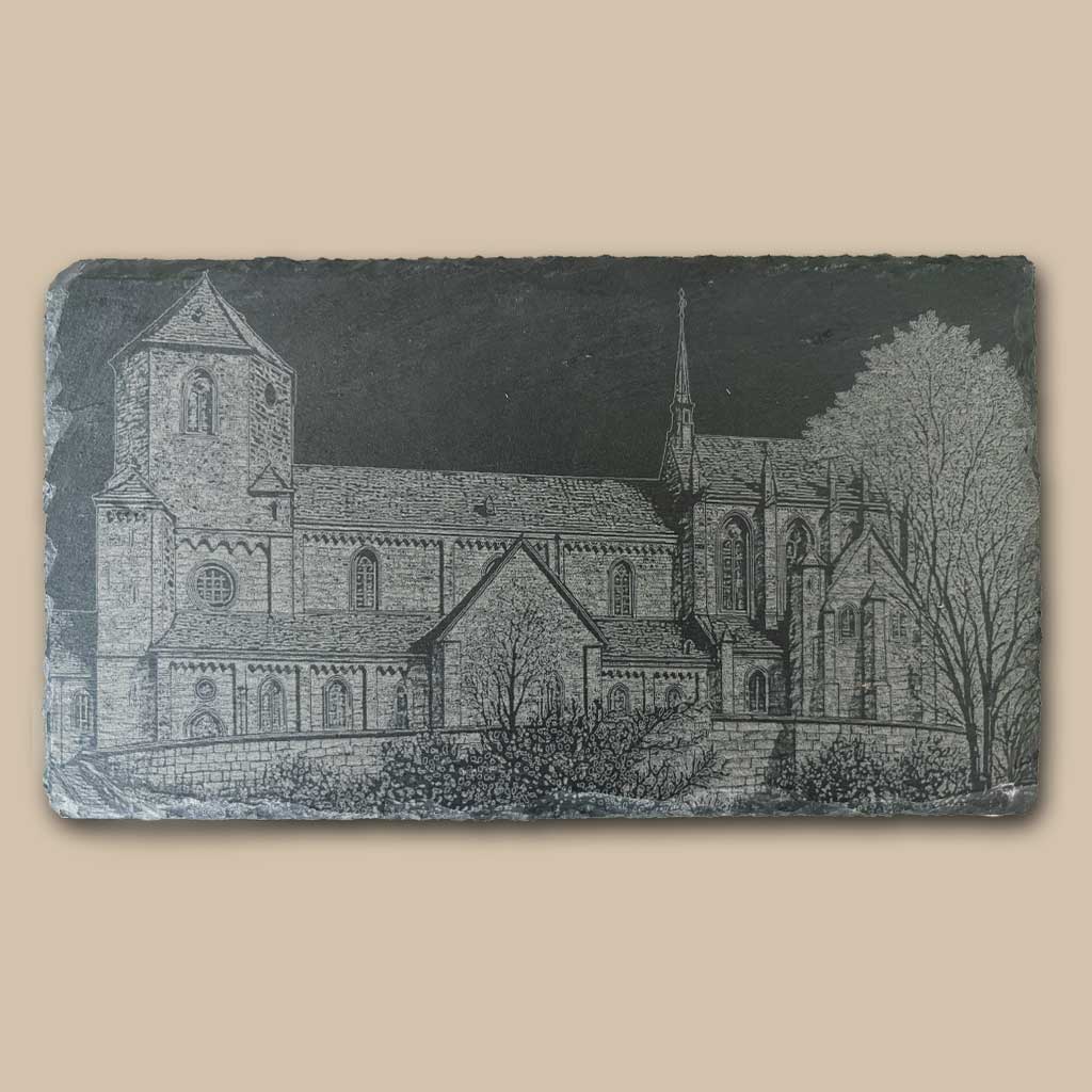 Schieferplatte Münster St. Vitus