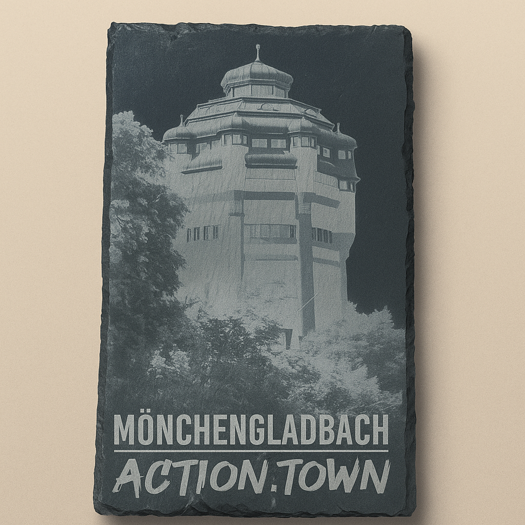 Schieferplatte Wasserturm