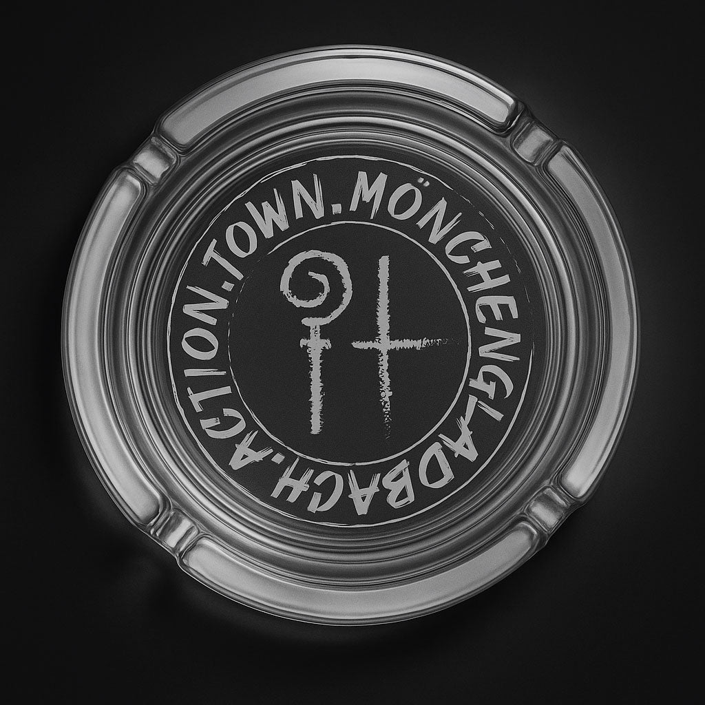 Glas-Aschenbecher MG.ACTION.TOWN