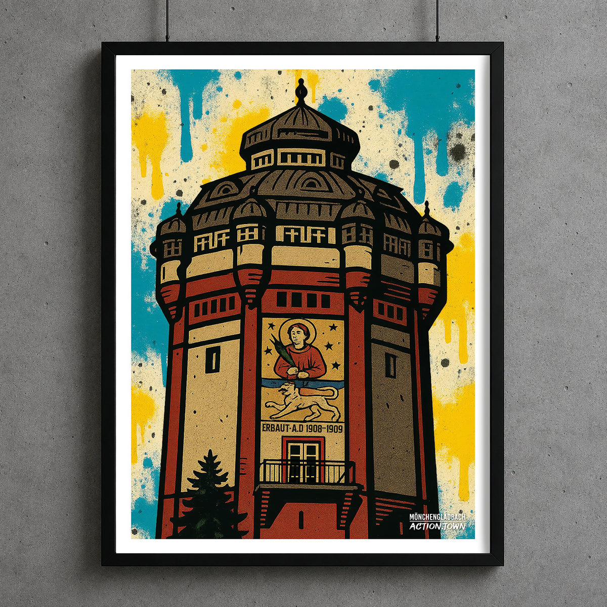 Poster Wasserturm
