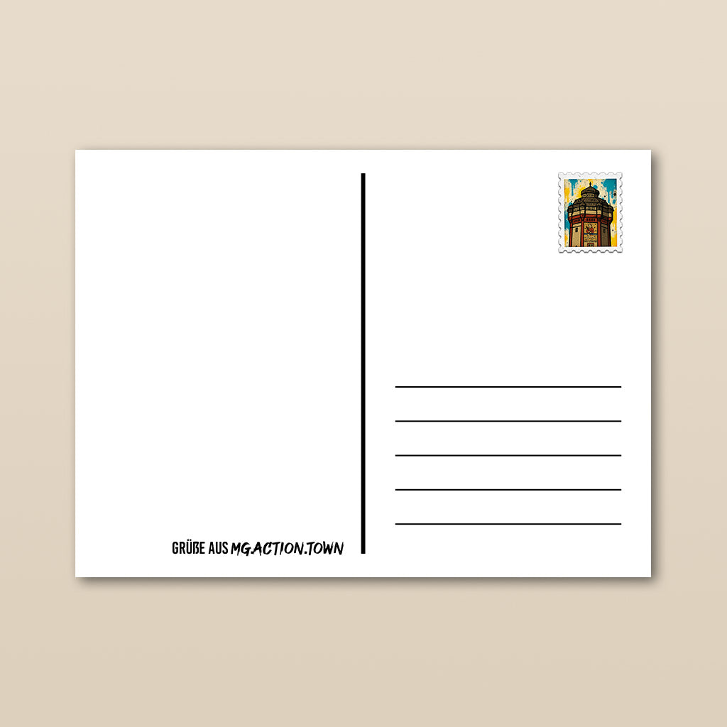 Postkarte Münster St. Vitus - Grüße aus Mönchengladbach