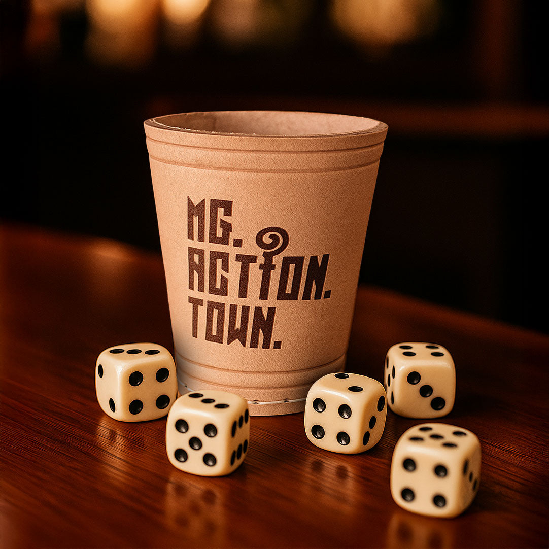 ! Würfelbecher MG.ACTION.TOWN